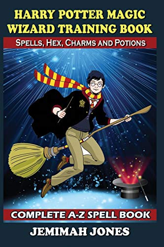 Harry Potter Magic Wizard Training Book with Spells, Hex, Charms and Potions