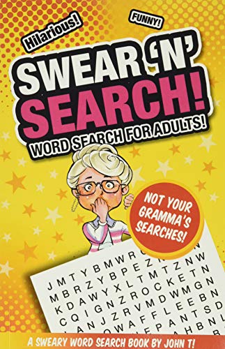 Swear N Search Word Search for Adults  Not Your Grammas Puzzles