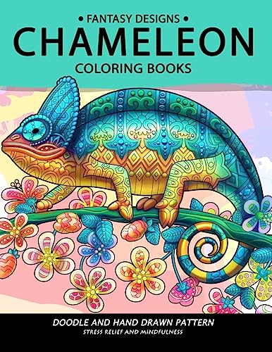 Chameleon Coloring Book