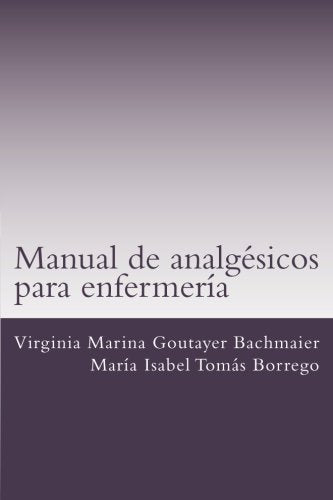 Manual de analgesicos para enfermeria
