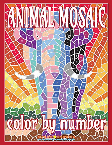 Animal Mosaic Color by Number