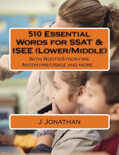 510 Essential Words for SSAT & ISEE (Lower/Middle)