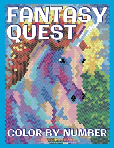 FANTASY QUEST Color by Number