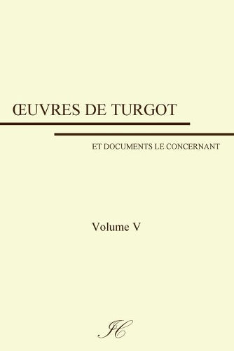 Oeuvres de Turgot