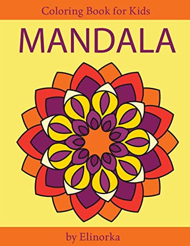 Mandala Coloring Book for Kids and Beginners