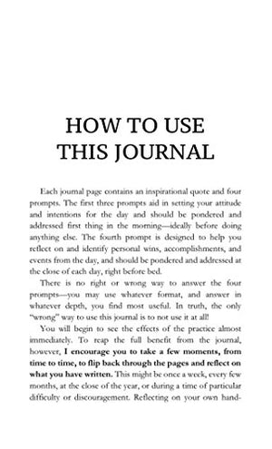 3-Minute Morning Journal