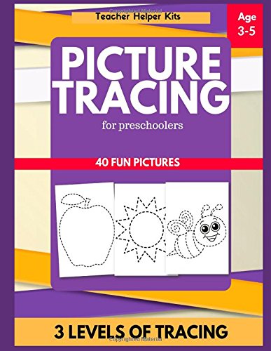 Picture Tracing Book for Preschoolers: Tracing Book for Kids, Ages 3-5, Writing Practice