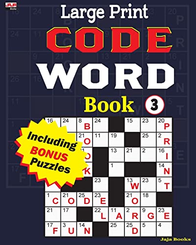 Large Print CODE WORD Book 3