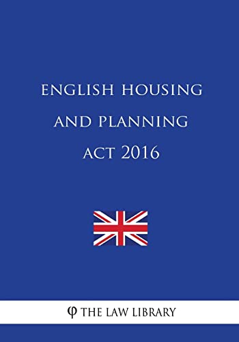 English Housing and Planning Act 2016
