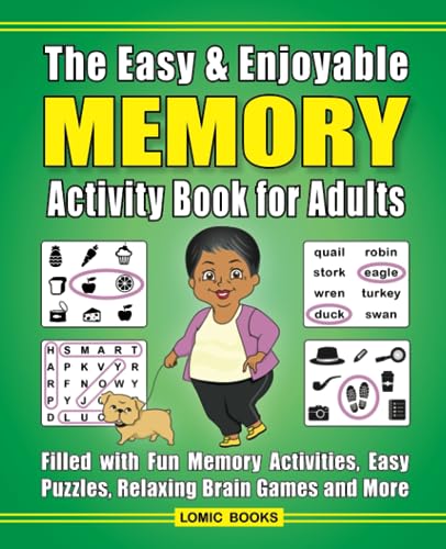 The Easy & Enjoyable Memory Activity Book for Adults