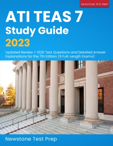 ATI TEAS 7 Study Guide 2025-2026: Complete Review + 1700 Questions and Detailed Answer Explanations (E-Learning Access)