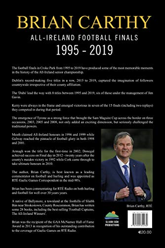 All Ireland Football Finals 1995 - 2019