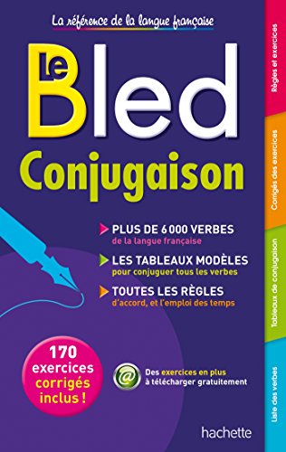 Bled Conjugaison   verbes tableaux regles French Edition