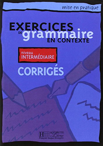Exercices de grammaire en contexte