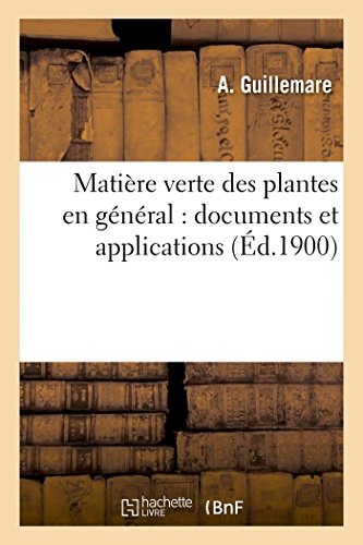 Matiere Verte Des Plantes En General