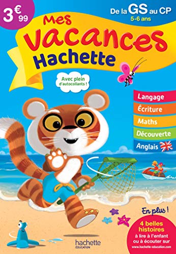 Mes Vacances Hachette - De la Grande Section au CP - Cahier de vacances 2022