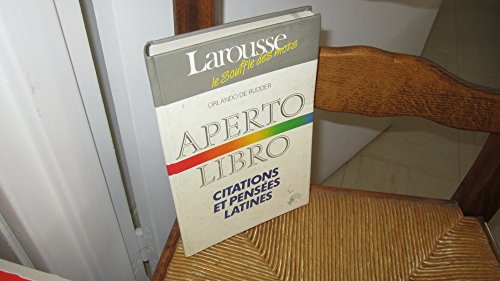 Aperto libro : citations et pensées latines