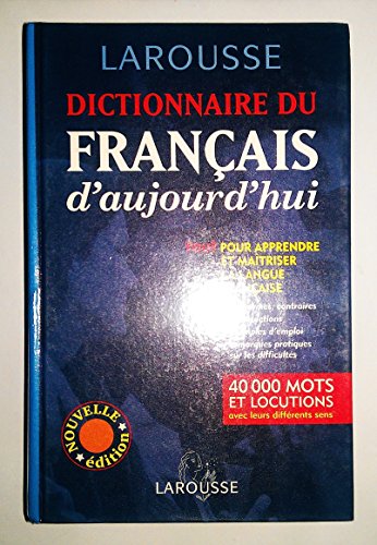 Dictionnaire Du Francais d'Aujourdui