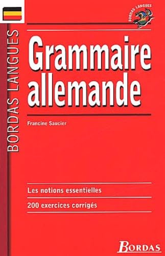 Bordas Langues - Grammaire allemande