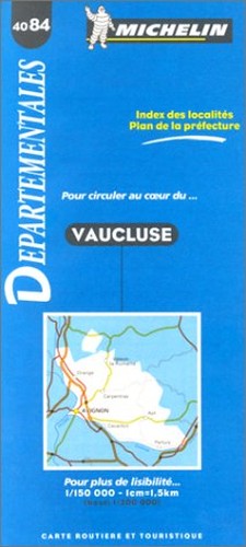 Michelin Map 4084: Vaucluse