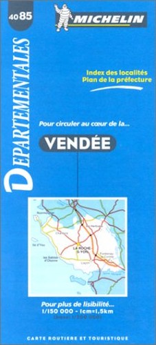 Michelin Map 4085: Vendee