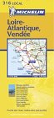 Michelin Local France Loire-Atlantique/Vendee Map