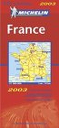 Michelin France Map No. 721(989), 31st Edition