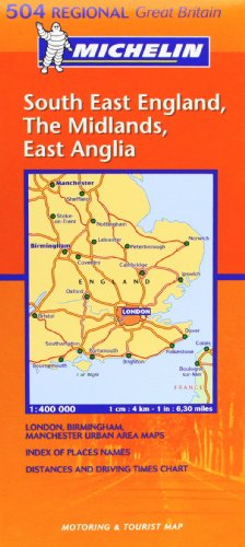 South East England, the Midlands, East Anglia