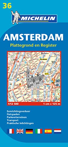 Amsterdam - Michelin City Plan 36