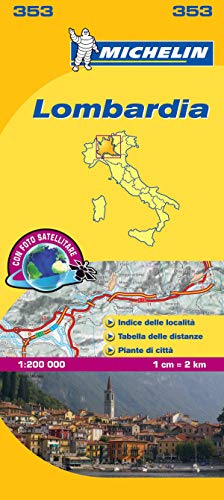 Lombardia - Michelin Local Map 353