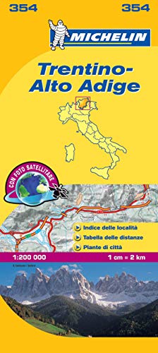 Trentino - Michelin Local Map 354