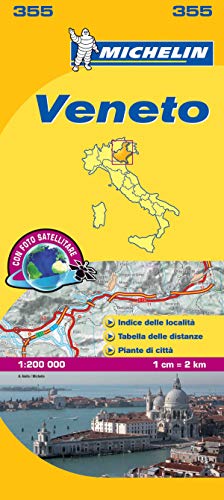 Veneto - Michelin Local Map 355