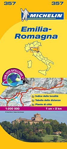 Emilia Romagna - Michelin Local Map 357
