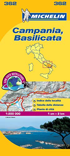 Campania - Michelin Local Map 362