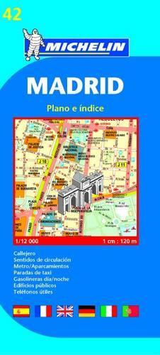 Madrid - Michelin City Plan 42