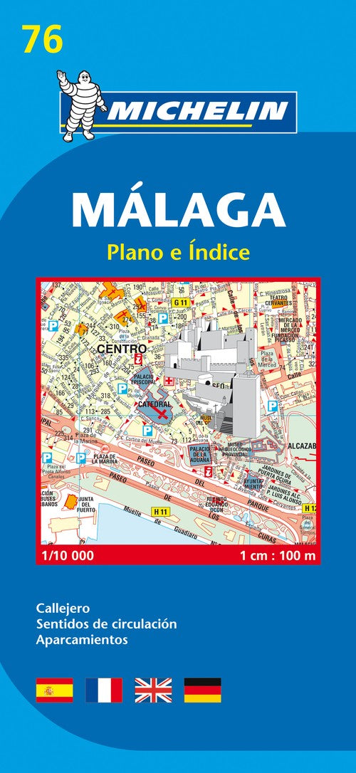 Malaga - Michelin City Plan