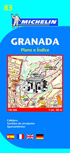 Granada - Michelin City Plan 83