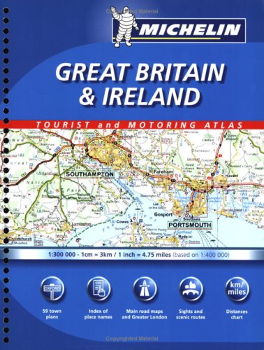 Michelin Great Britain and Ireland Tourist and Motoring Atlas
