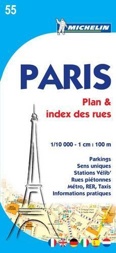 Paris Plan & Index des Rues Map