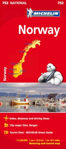 Norway - Michelin National Map 752