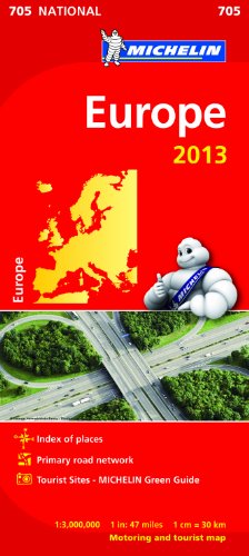 Michelin Map Europe 2013