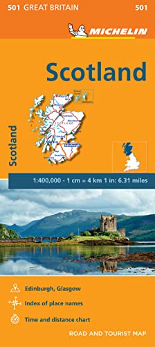 Scotland - Michelin Regional Map 501