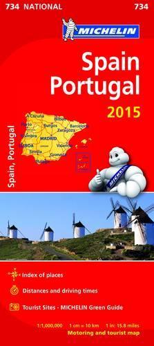 Spain & Portugal Map 2015