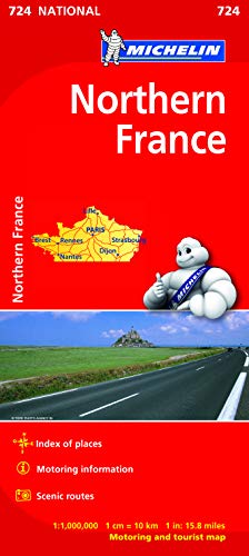 Northern France Map 724