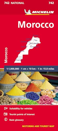 Morocco - Michelin National Map 742