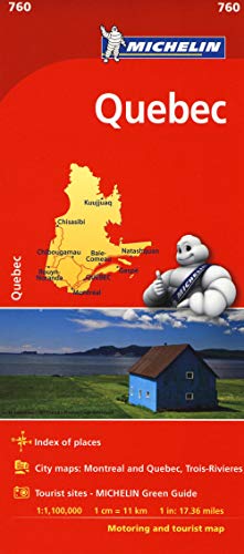 Quebec - Michelin National Map 760