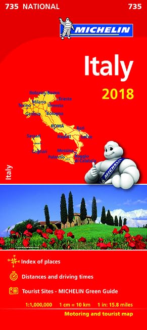 Italy 2018 National Map 735