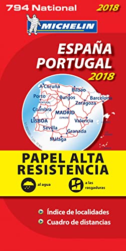 Mapa National España - Portugal "Alta Resistencia" (French Edition)