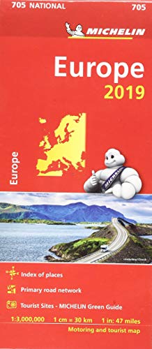 Europe 2019 - Michelin National Map 705