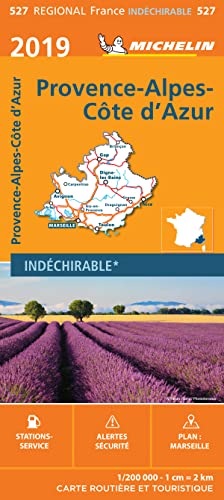 PROVENCE ALPES COTE D'AZUR 17527 CARTE MICHELIN KA